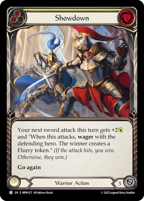 Showdown — Rainbow Foil
