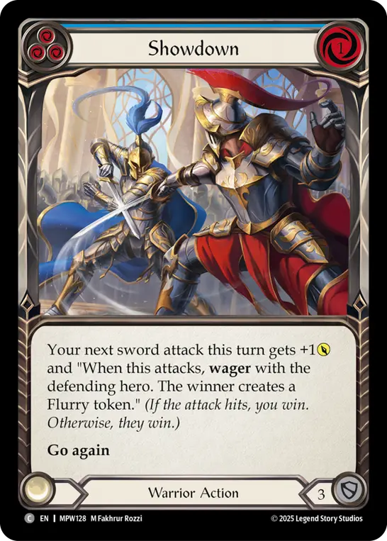 Showdown — Rainbow Foil