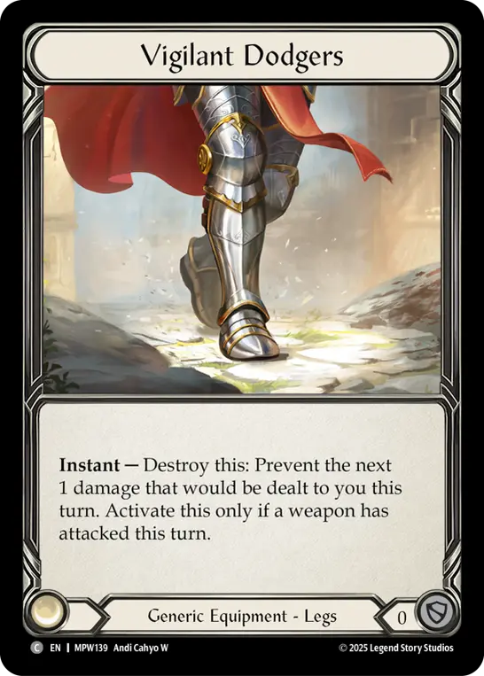Vigilant Dodgers — Cold Foil