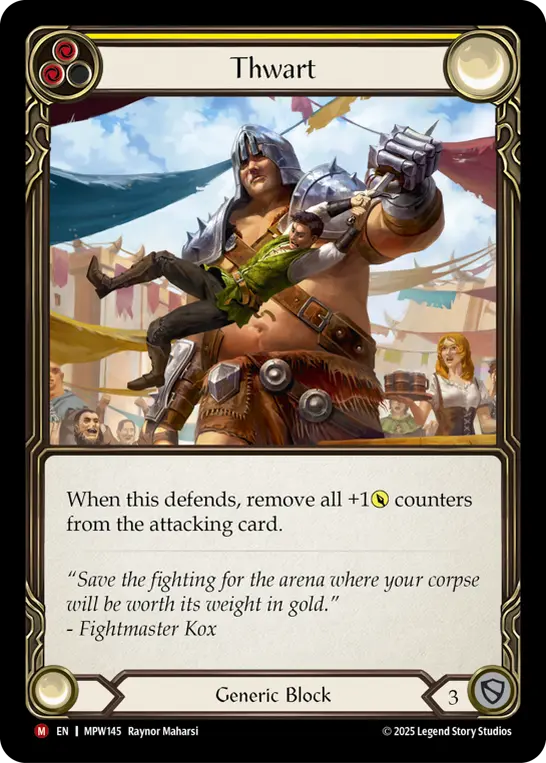 Thwart — Rainbow Foil
