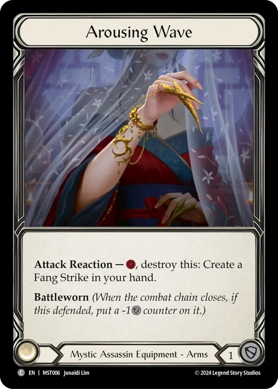 Arousing Wave — Cold Foil