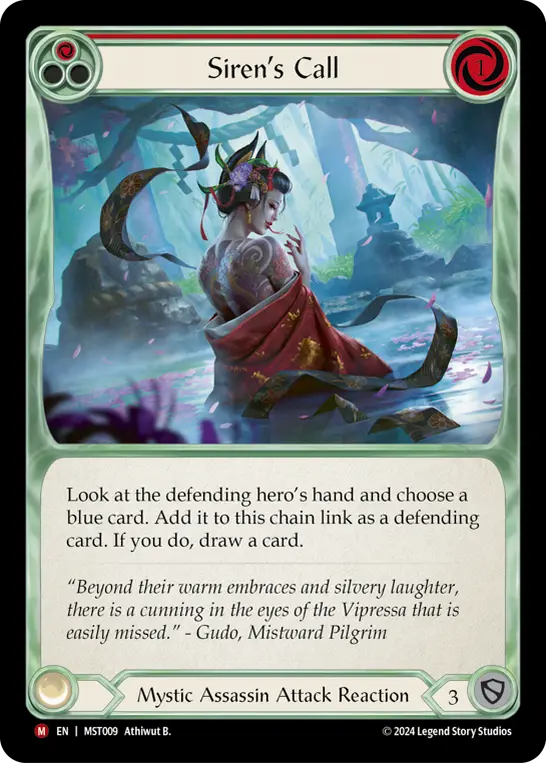 Siren's Call — Rainbow Foil