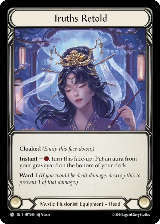 Truths Retold — Cold Foil