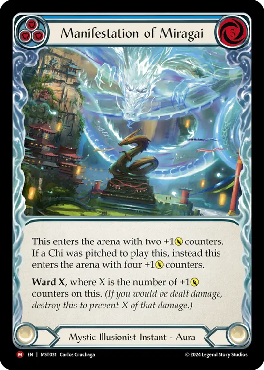Manifestation of Miragai — Rainbow Foil