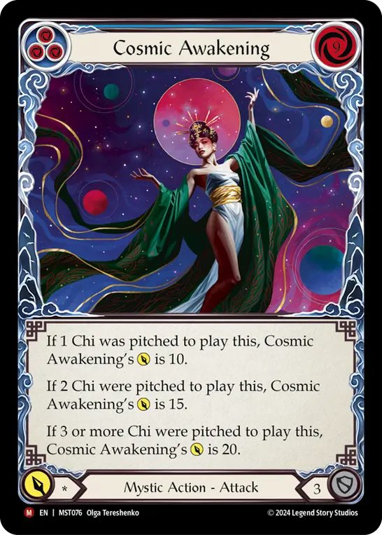 Cosmic Awakening — Rainbow Foil