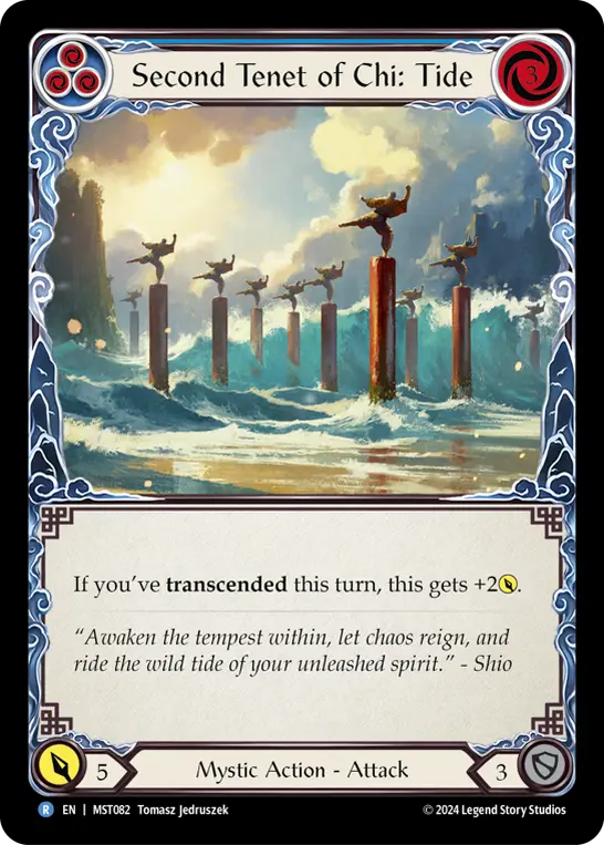 Second Tenet of Chi: Tide — Rainbow Foil