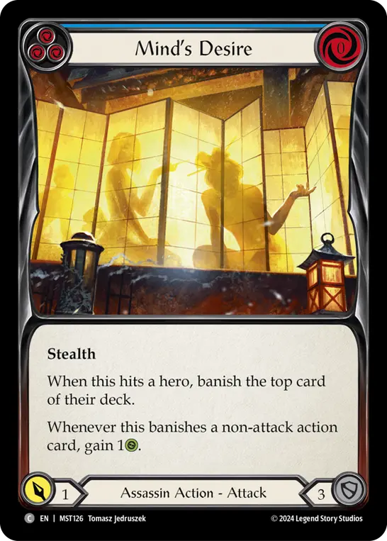 Mind's Desire — Rainbow Foil