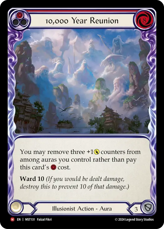10,000 Year Reunion — Rainbow Foil