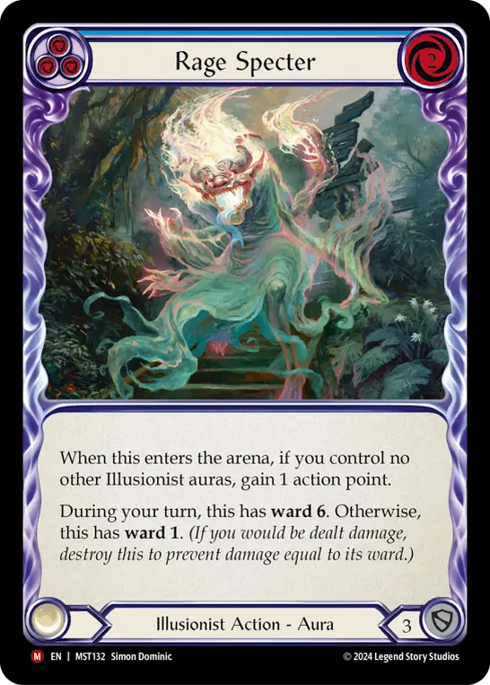 Rage Specter — Rainbow Foil