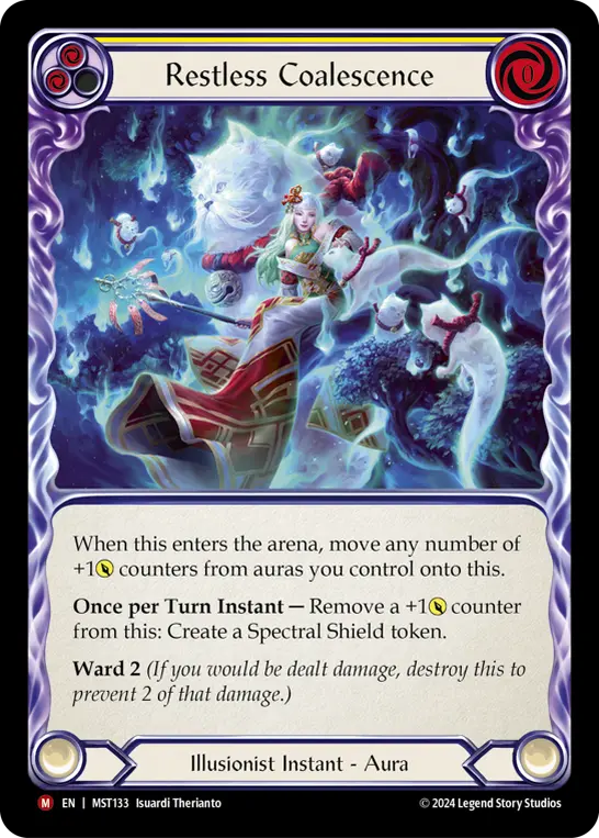 Restless Coalescence — Rainbow Foil