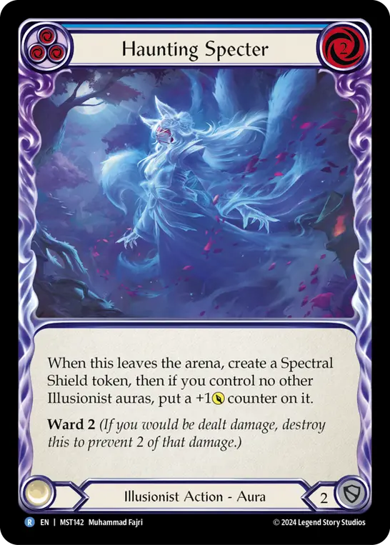 Haunting Specter — Rainbow Foil