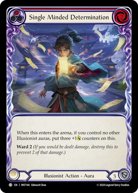 Single Minded Determination — Rainbow Foil
