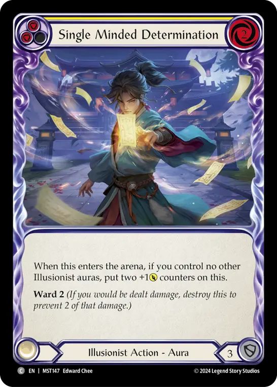 Single Minded Determination — Rainbow Foil