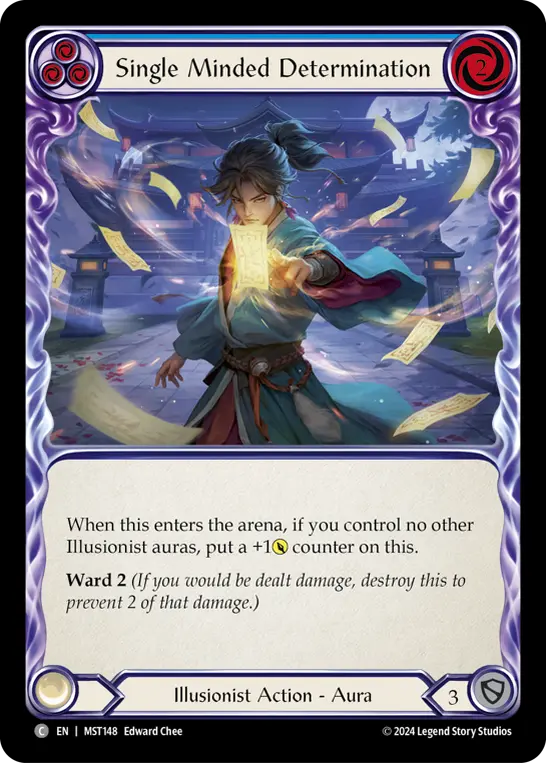 Single Minded Determination — Rainbow Foil
