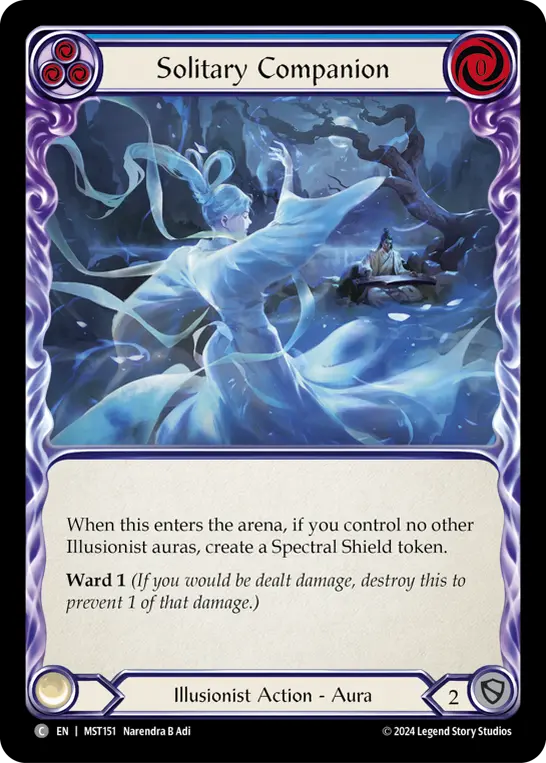 Solitary Companion — Rainbow Foil