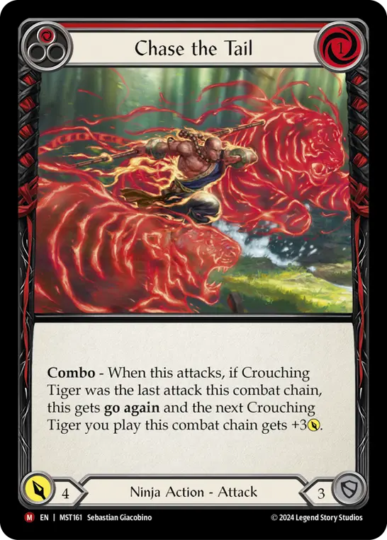 Chase the Tail — Rainbow Foil