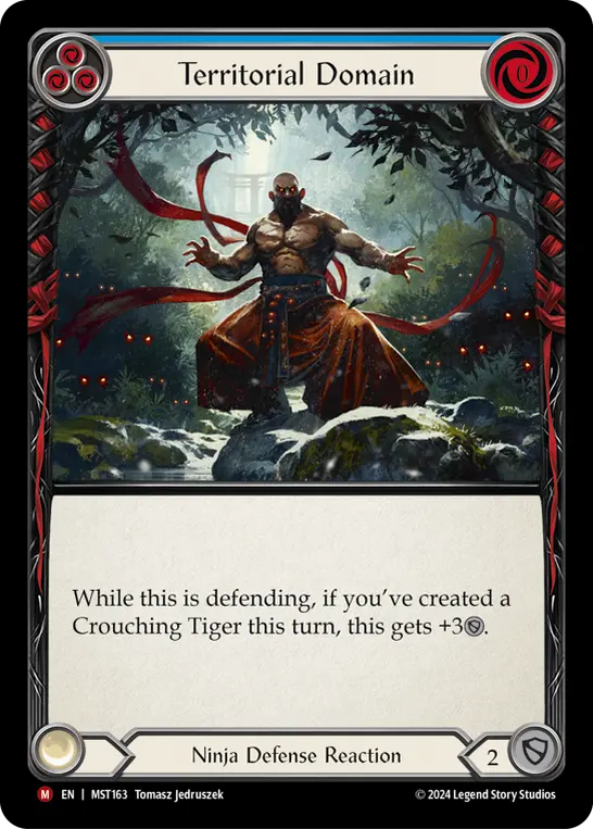 Territorial Domain — Rainbow Foil