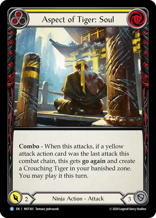 Aspect of Tiger: Soul — Rainbow Foil