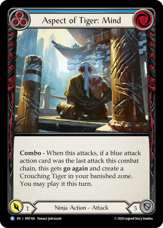 Aspect of Tiger: Mind — Rainbow Foil