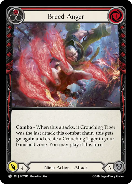 Breed Anger — Rainbow Foil