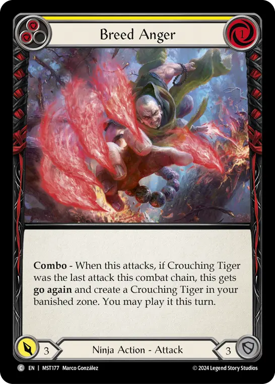 Breed Anger — Rainbow Foil