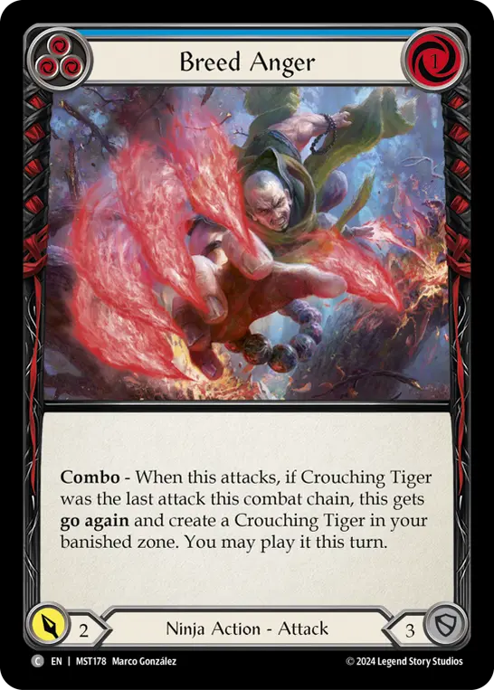 Breed Anger — Rainbow Foil