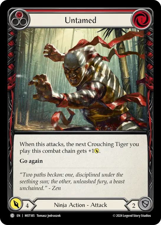 Untamed — Rainbow Foil