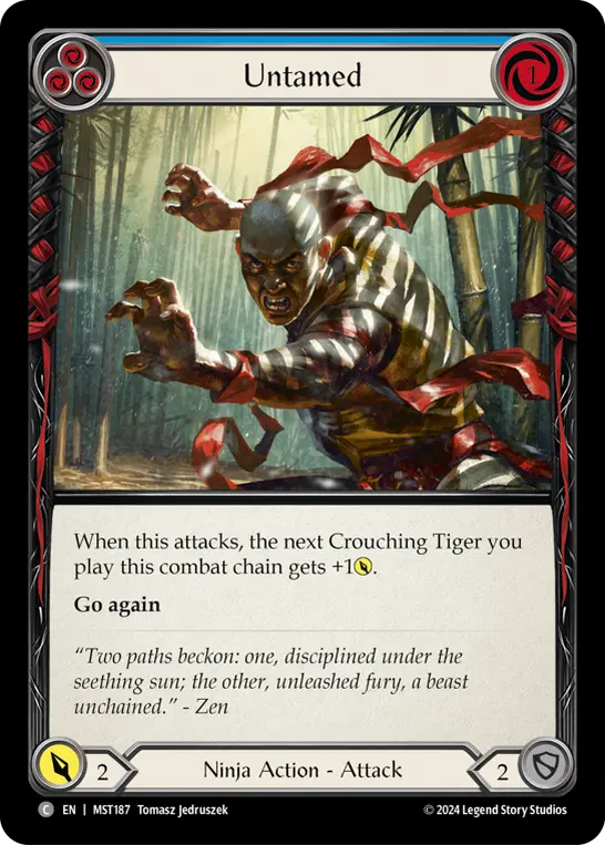 Untamed — Rainbow Foil