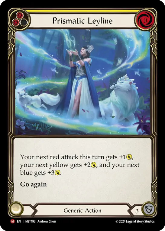 Prismatic Leyline — Rainbow Foil
