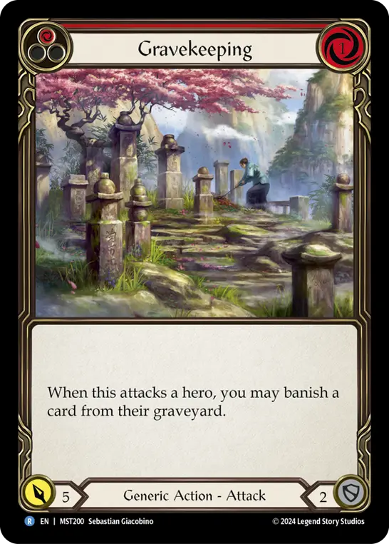 Gravekeeping — Rainbow Foil