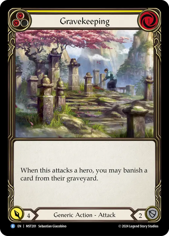 Gravekeeping — Rainbow Foil