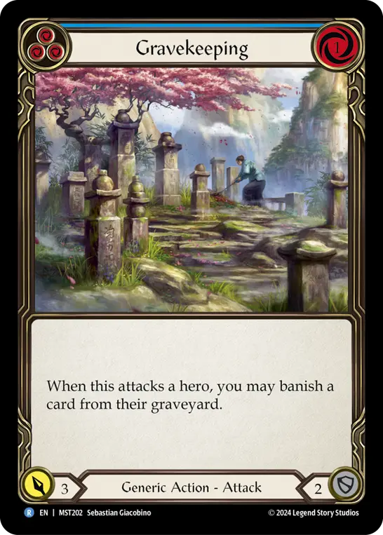 Gravekeeping — Rainbow Foil