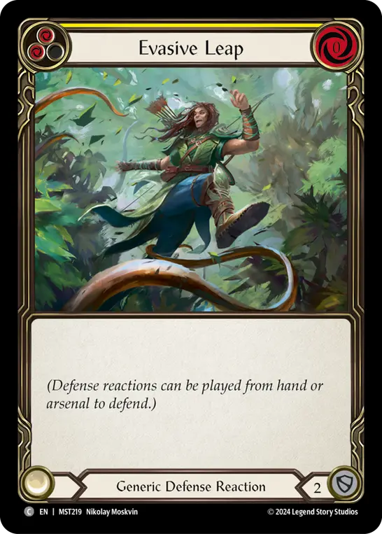 Evasive Leap — Rainbow Foil