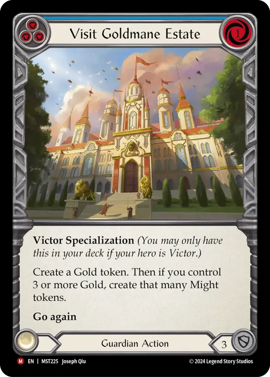 Visit Goldmane Estate — Rainbow Foil