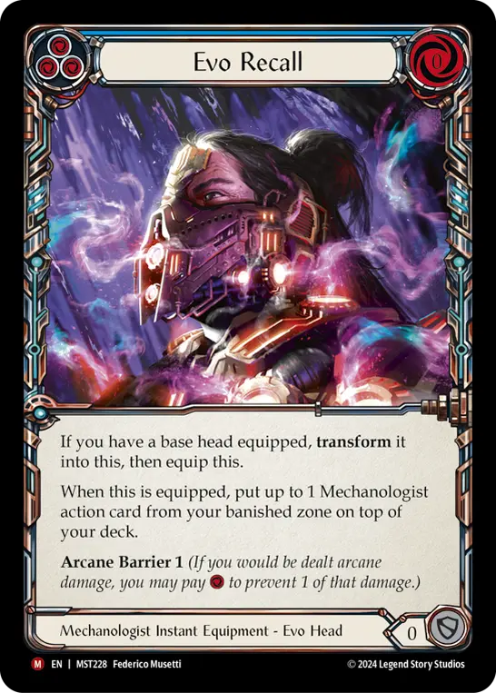 Evo Recall — Cold Foil