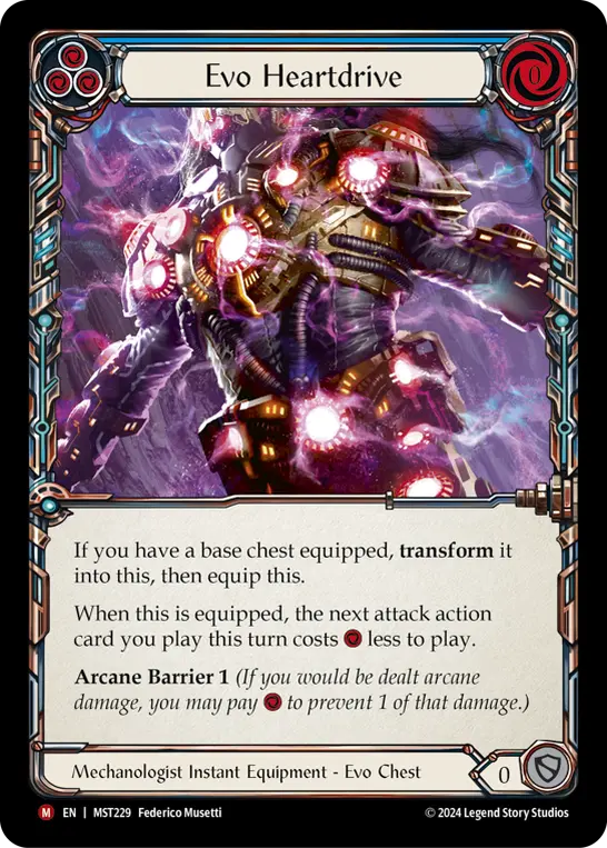 Evo Heartdrive — Cold Foil