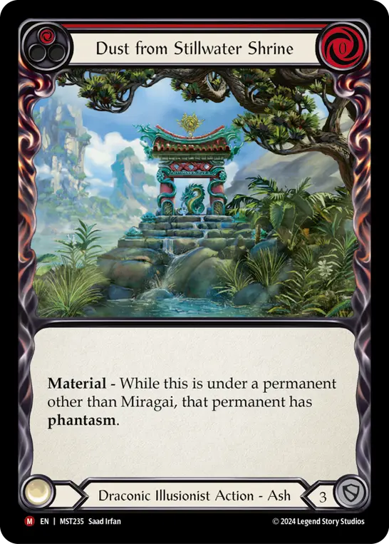 Dust from Stillwater Shrine — Rainbow Foil