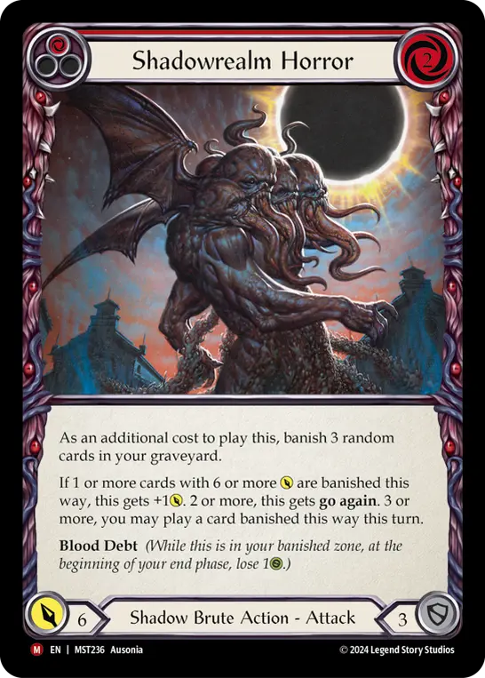 Shadowrealm Horror — Rainbow Foil