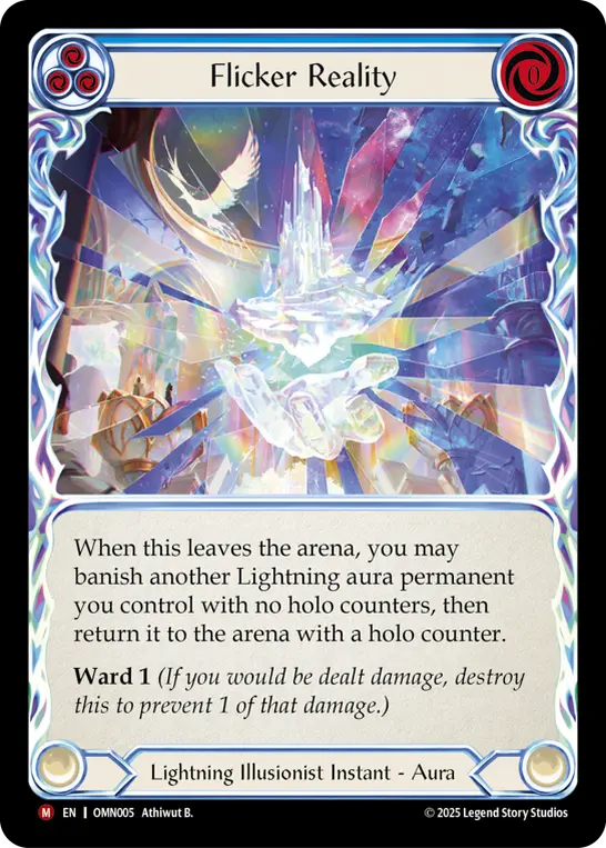 Flicker Reality — Rainbow Foil