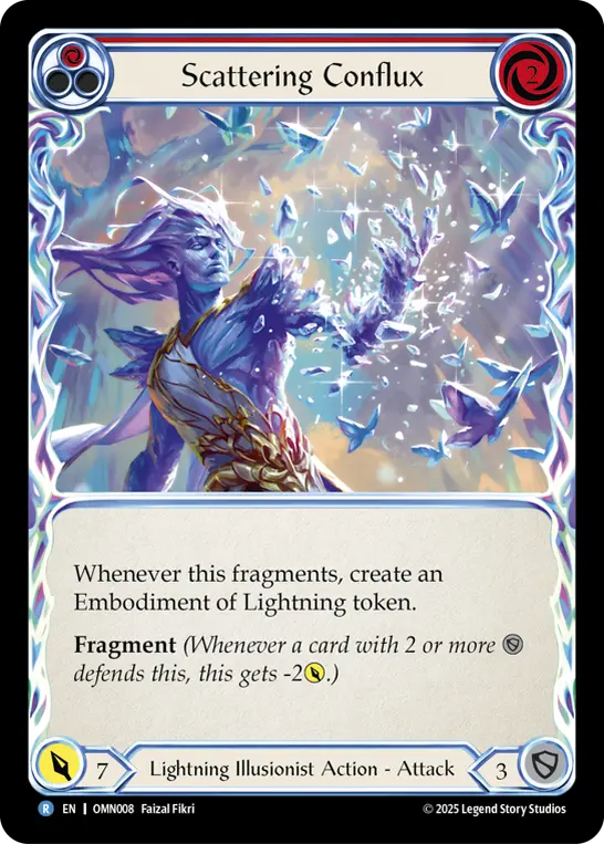 Scattering Conflux — Rainbow Foil