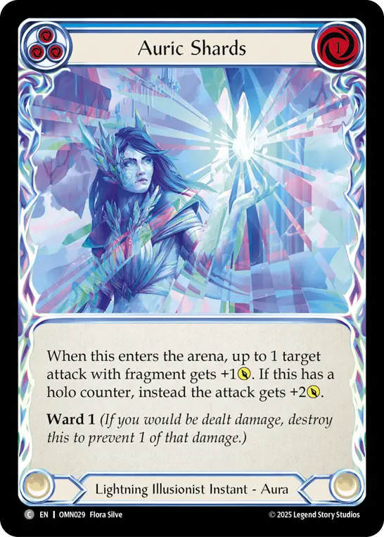 Auric Shards — Rainbow Foil