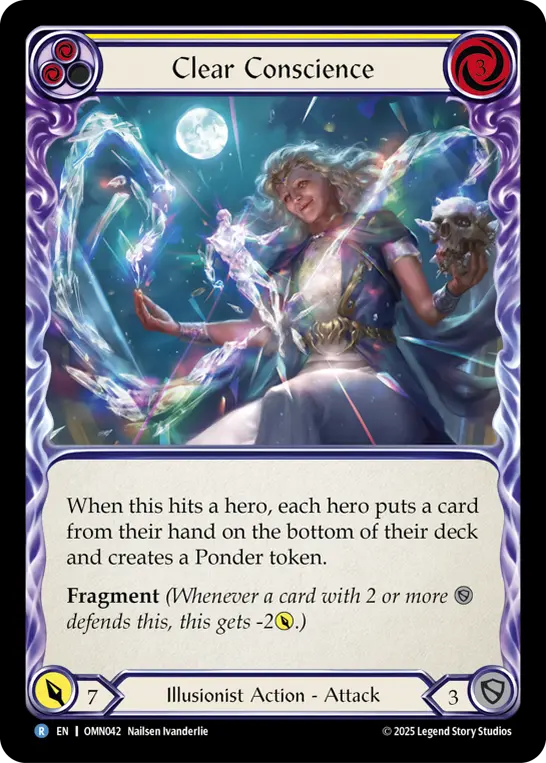 Clear Conscience — Rainbow Foil