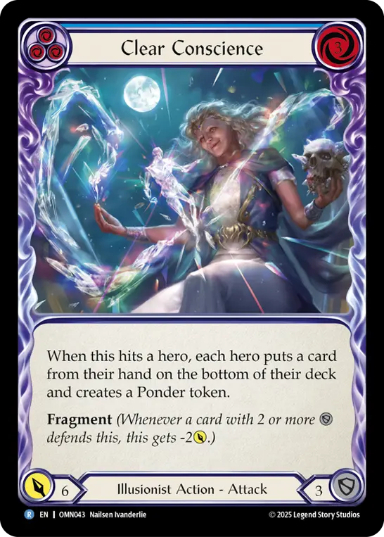 Clear Conscience — Rainbow Foil