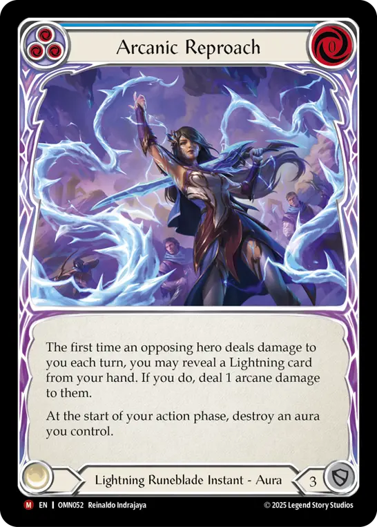 Arcanic Reproach — Rainbow Foil
