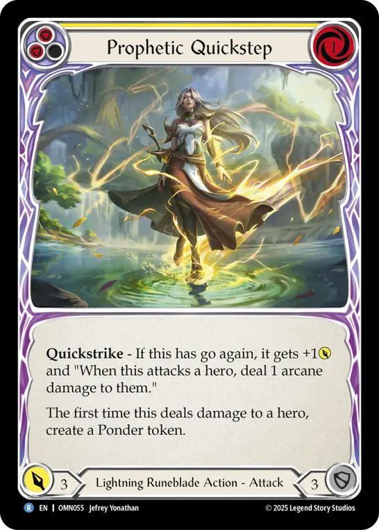 Prophetic Quickstep — Rainbow Foil