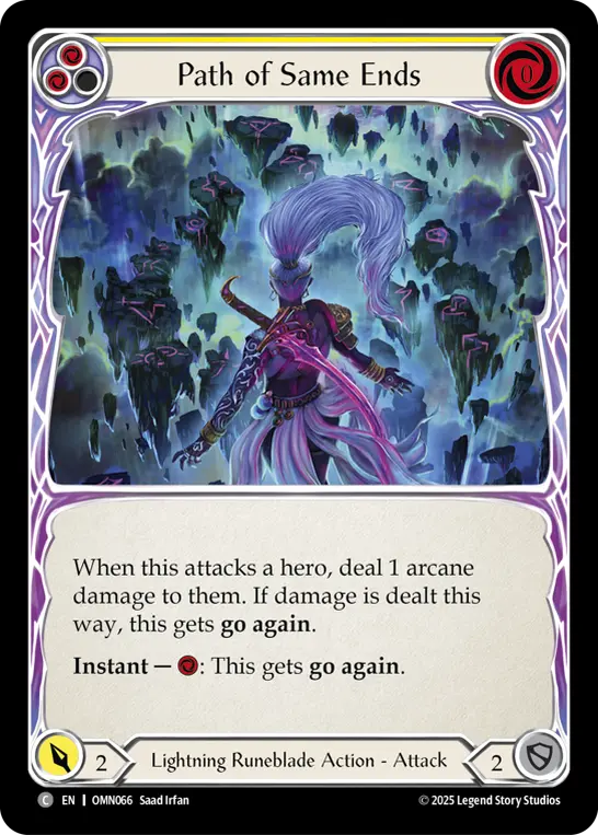 Path of Same Ends — Rainbow Foil