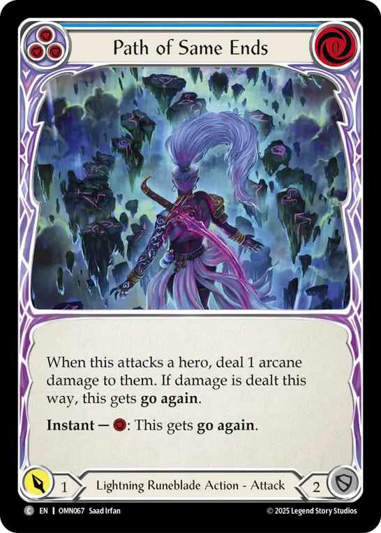 Path of Same Ends — Rainbow Foil