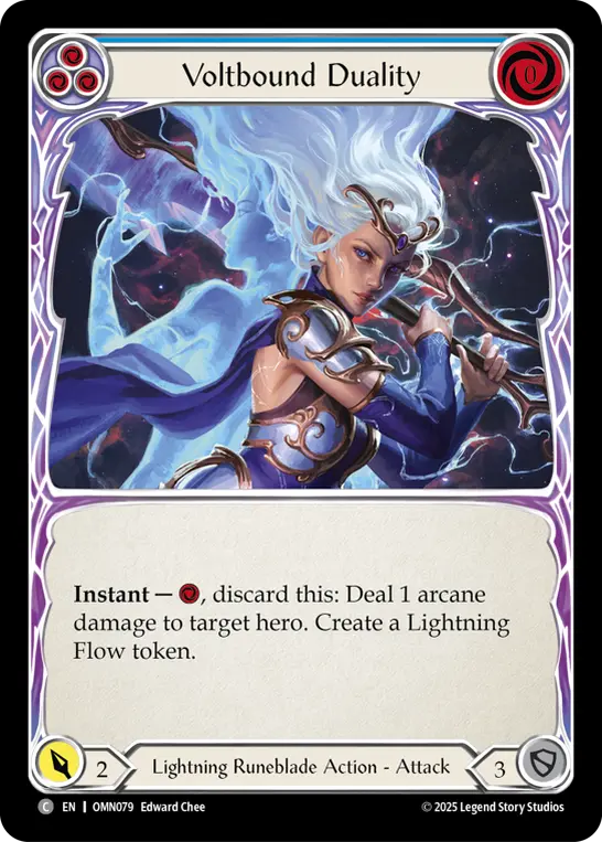 Voltbound Duality — Rainbow Foil