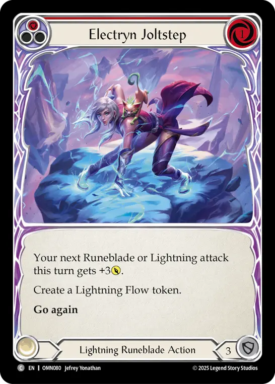 Electryn Joltstep — Rainbow Foil