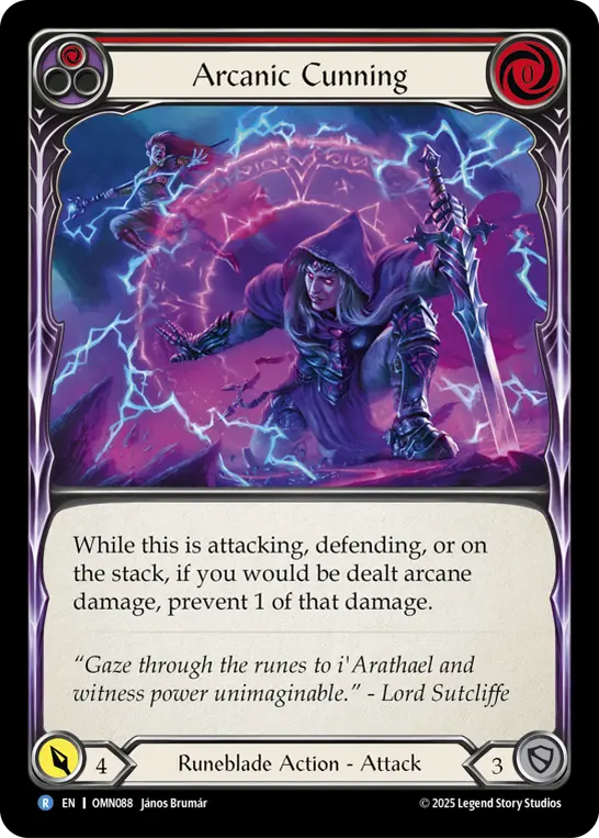 Arcanic Cunning — Rainbow Foil